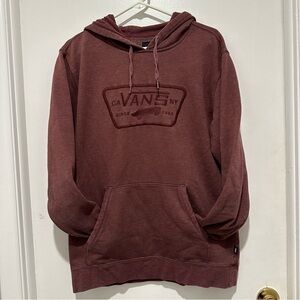 Embroidered vans hoodie‎